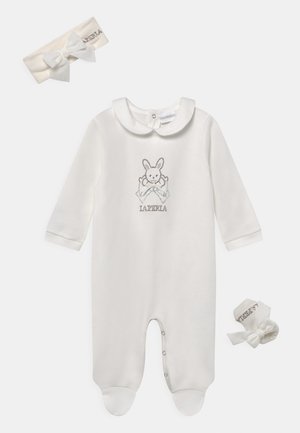 GIFT BOX CONIGLIETTO SET - Sleep suit - latte