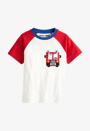 Print T-shirt - white bus