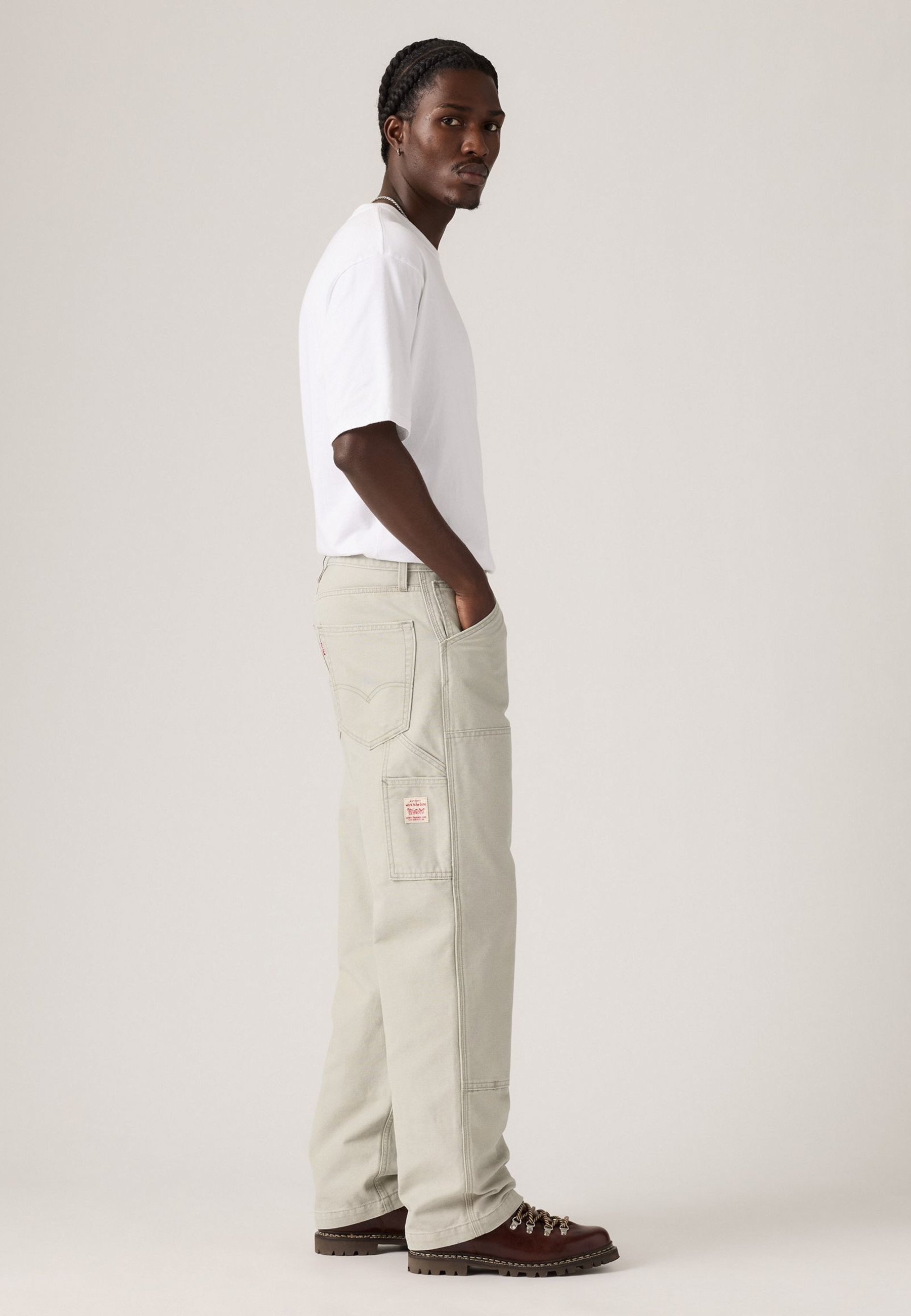 Levi's® Workwear 568® LOOSE STRAIGHT DOUBLE KNEE - Carpenter Jeans