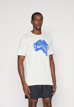 NIKECOURT TEE OPEN - T-skjorte til trening - sail/sapphire