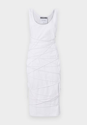 MOSCHINO PIECE OF SHEET - Hverdagskjole - fantasia bianco