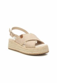 Refresh Sandalias con plataforma - beige