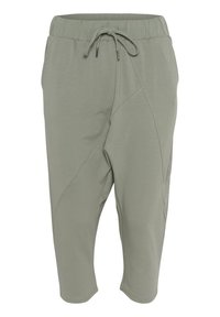 Cream CRBEKY CAPRI  - Rövidnadrágok - grey khaki