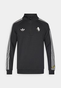 JUVENTUS FC HALF ZIP TOP - Vereinsmannschaften - black