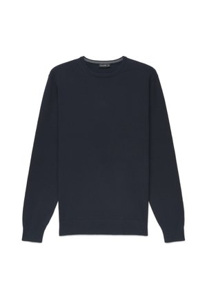 Calliope, MAGLIA TINTA UNITA - Strickpullover - blu calliope
