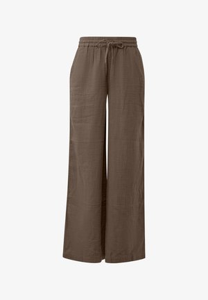 QS, HOSE - Pantalon classique - dunkelbraun
