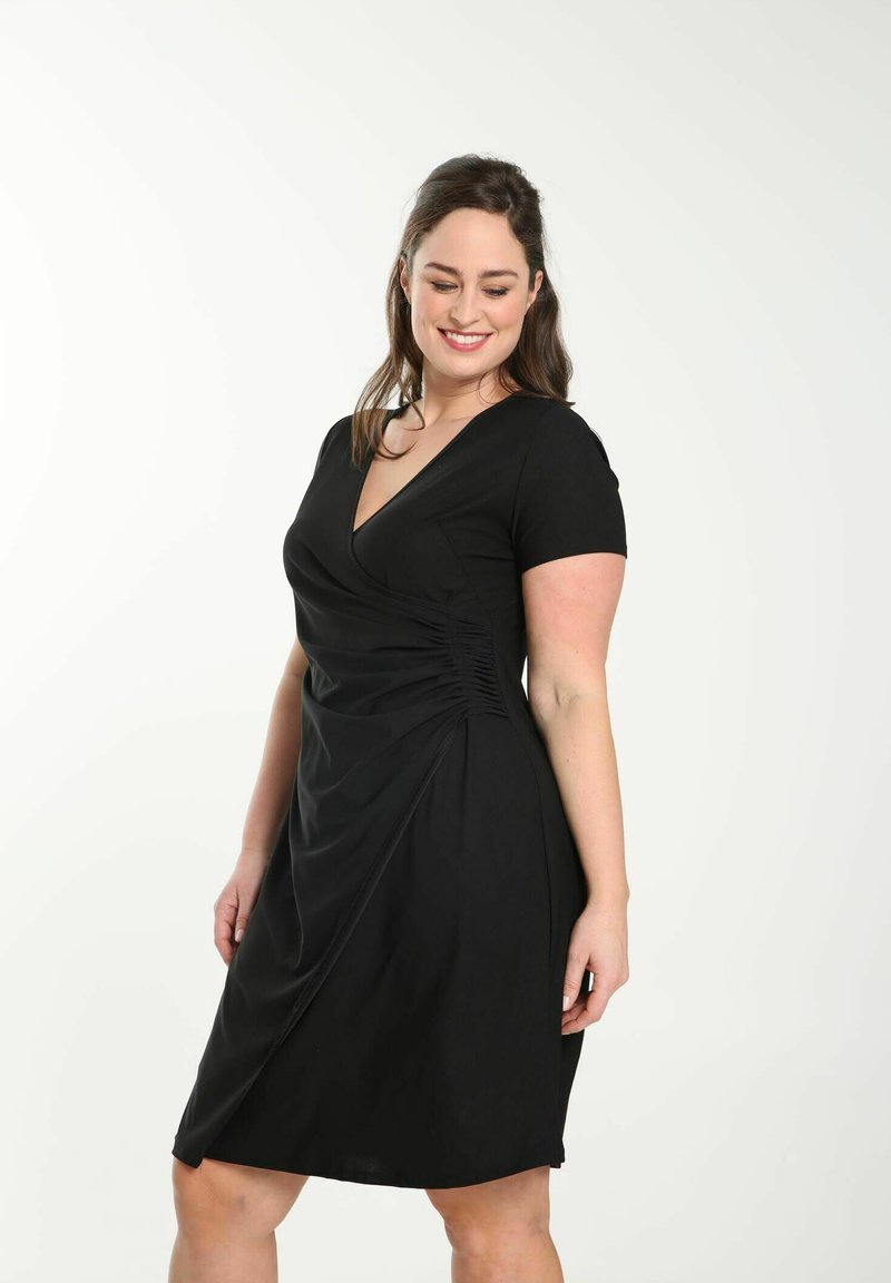 Damen Freizeitkleider | Paprika CACHE Freizeitkleid black/schwarz - KL43802 Damen Freizeitkleider | Paprika CACHE Freizeitkleid black/schwarz - KL43802