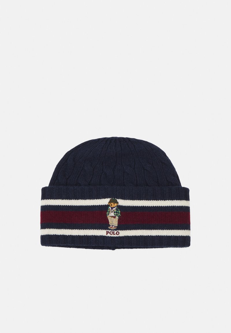 Polo Ralph Lauren BEAR COLD WEATHER UNISEX Czapka/granatowy Zalando.pl
