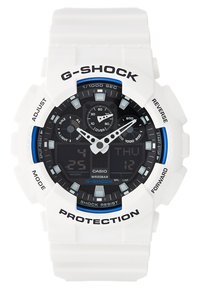G-SHOCK - GA-100B-7AER - Chronograph watch - white Thumbnail Image 1