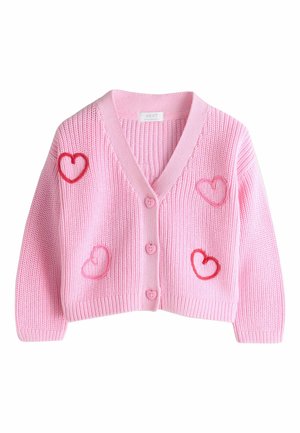 REGULAR FIT - LOVE BUG  - Kardigan - pink