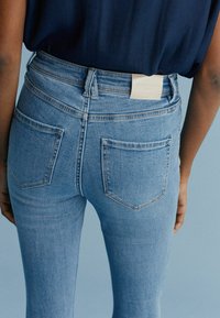 Next POWER STRETCH STANDARD TALL - Uske traperice - mid blue