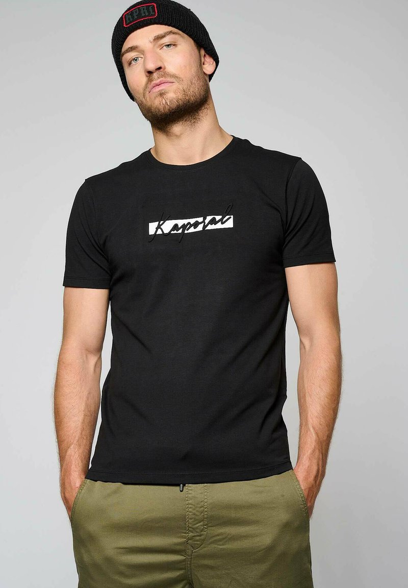 Kaporal VOKAL - T-shirt imprimé - black