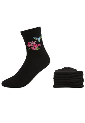 H.I.S PACK OF 7 - Socken - schwarz gemustert