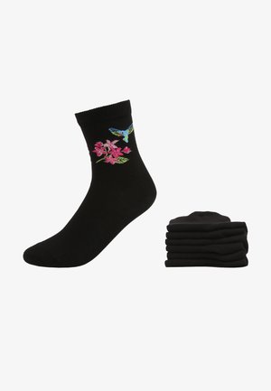 H.I.S PACK OF 7 - Socks - schwarz gemustert