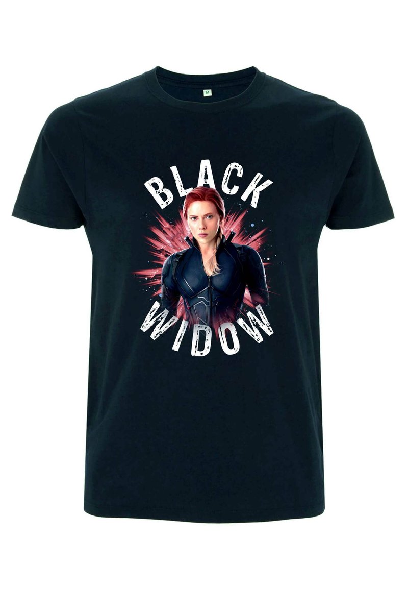 Marvel AVENGERS: ENDGAME BLACK WIDOW BURST - Camiseta estampada - navy blue