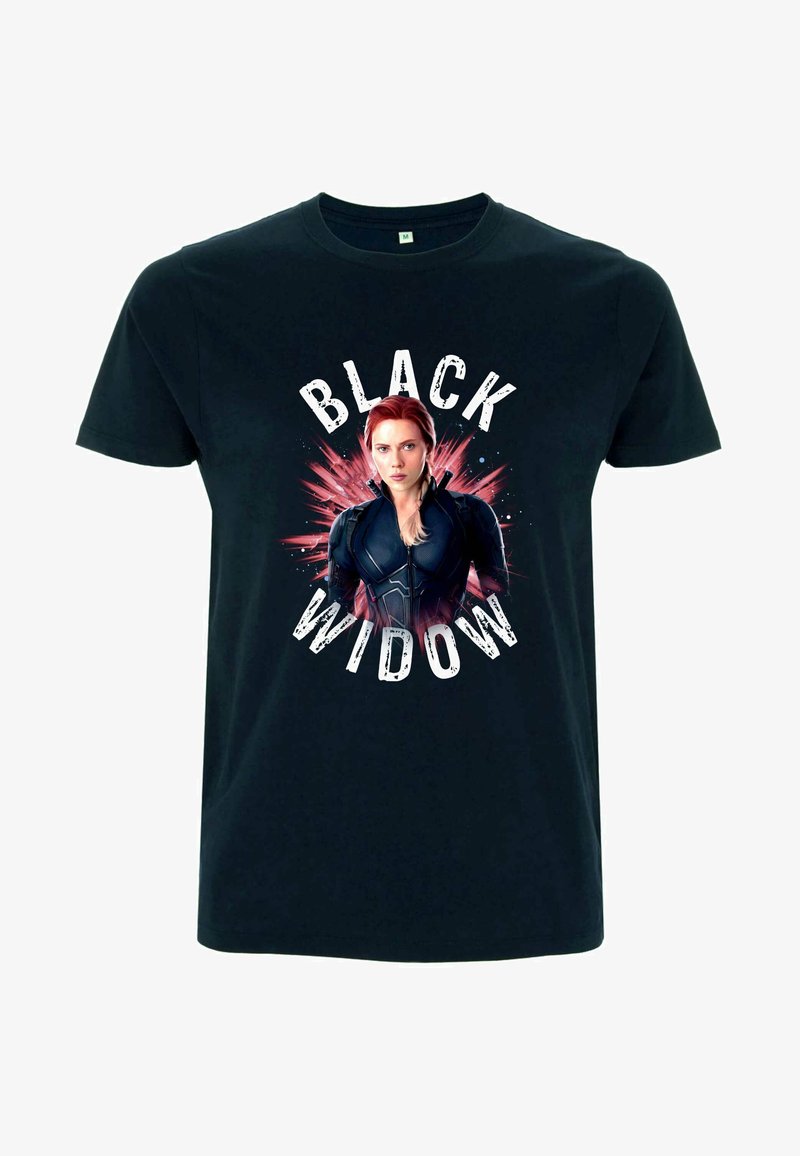 Marvel AVENGERS: ENDGAME BLACK WIDOW BURST - Camiseta estampada - navy blue