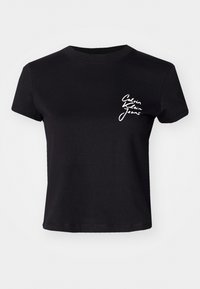 SCRIPT INSTITUTIONAL BABY TEE - Majica kratkih rukava s printom - black