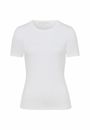 Les Lunes RYLIEE SHIRT RIB - T-Shirt basic - weiß