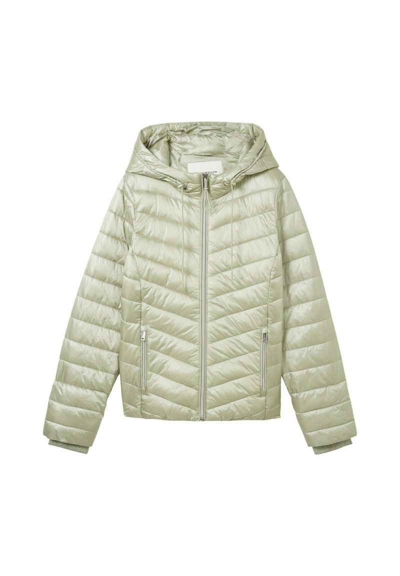 Tom Tailor Winterjas lichtgroen