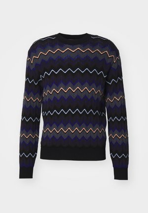 Missoni CREW NECK - Striktrøje - multicolor with dark grey tones