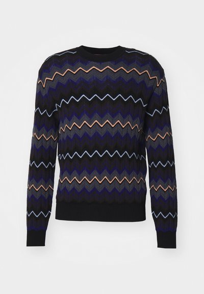 Missoni CREW NECK - Camisola - multicolor with dark grey tones