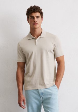 REGULAR AUS REINER - Polo - misty grey