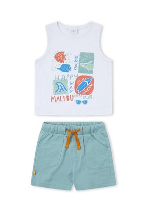 Canada House, CONJUNTO CORTO NIÑO - Pantalones deportivos - blanco