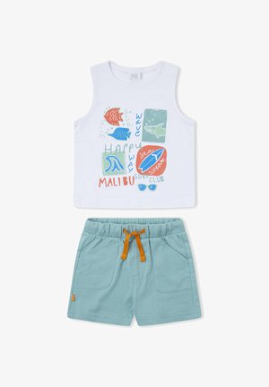 Canada House, CONJUNTO CORTO NIÑO - Pantalones deportivos - blanco