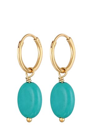 VIVID DAINTY HOOP - Ohrringe - türkis