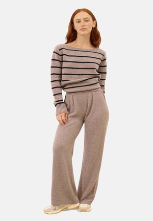 WIDE - Wide leg - heather caribou