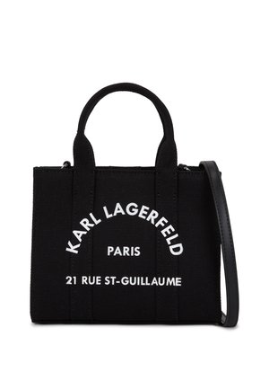 SQUARE MINI TOTE - Sac à main - black