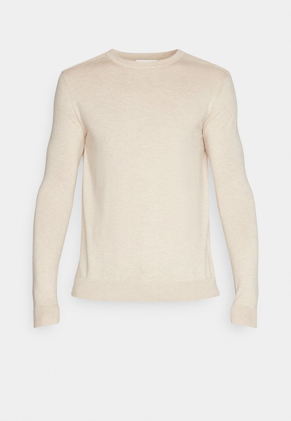 SLHBERG CREW NECK - Jumper - oatmeal4