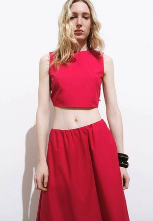 CROP NŒUD DOS - Top - Red