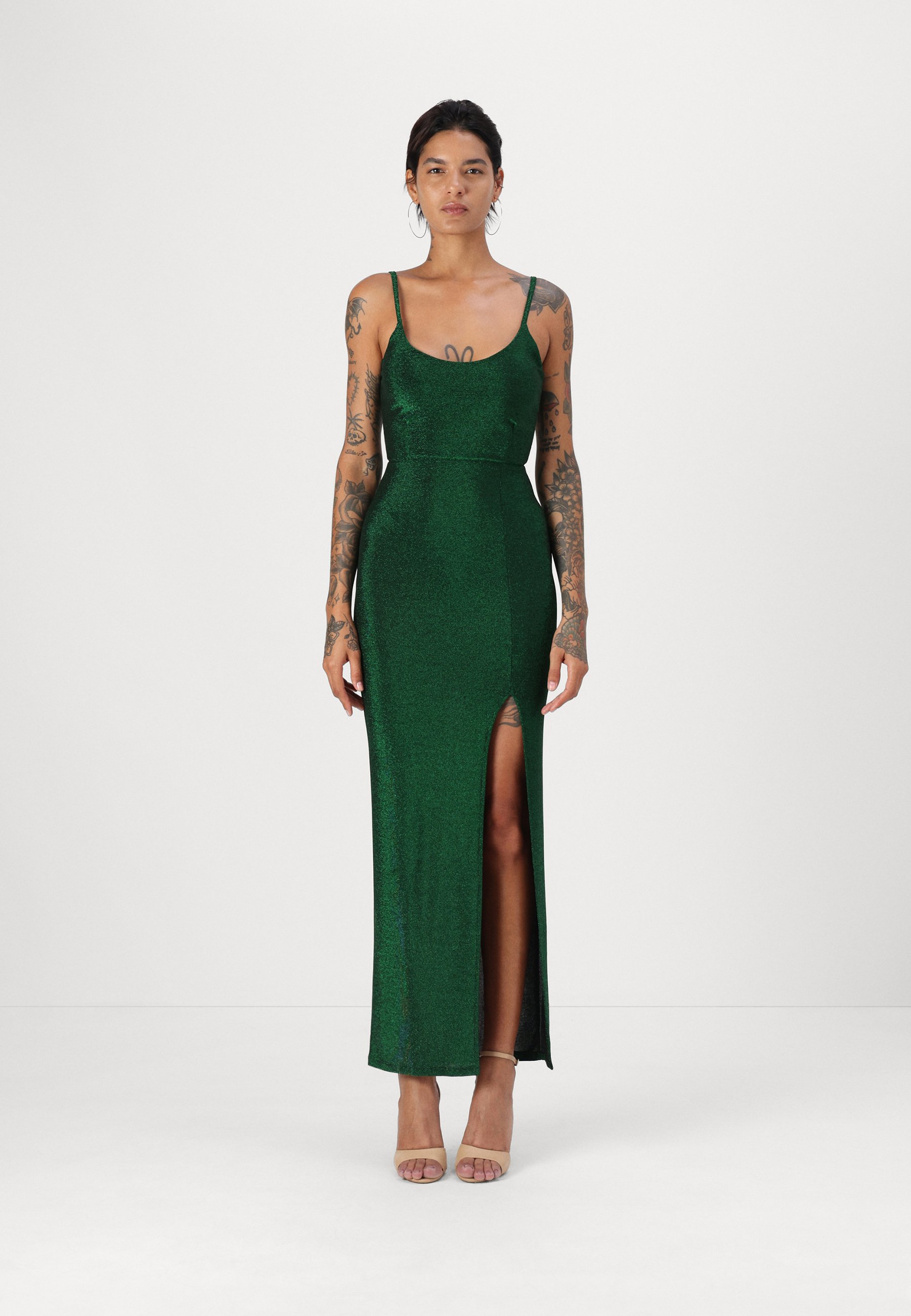 green emerald velvet dress Dark Green Velvet Long Straps Floor Length Party Dress, Green Prom Dre   Cutedressy