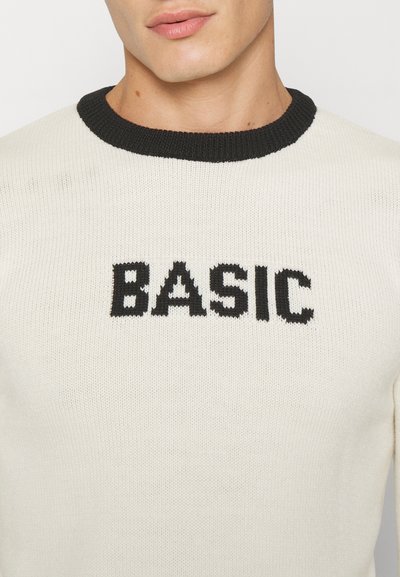 GCDS UNISEX - Πουλόβερ - white