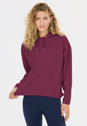 Athlecia, NAMIER W HOODY - Hoodie - dark red
