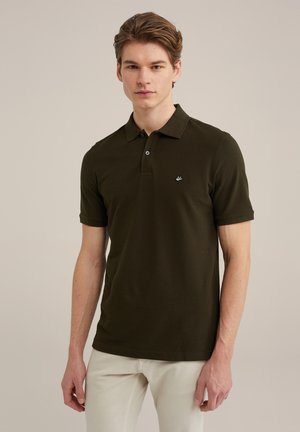 WE Fashion WITH STRUCTURE - Polo majica - green