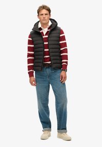 Superdry & Co HOODED FUJI  - Chaleco - black