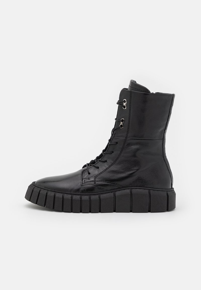Damen Ankle Boots | MJUS Plateaustiefelette nero/schwarz - EN75456 Damen Ankle Boots | MJUS Plateaustiefelette nero/schwarz - EN75456