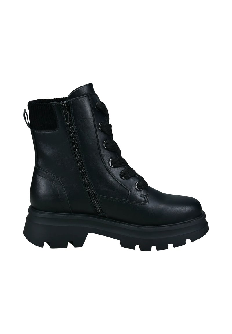 Bugatti Stiefeletten Bugatti Boots Schwarz Lack Schwarze