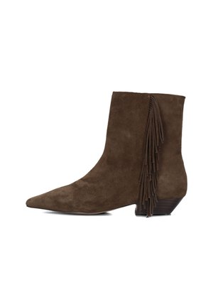 Korte laarzen - brown marron suede