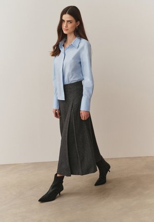 Next REGULAR FIT - STRETCH ESSENTIAL LONG SLEEVE 2 PACK - Gombos blúz - blue white