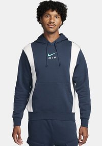 AIR HOODY - Sudadera - midnight navy summit white