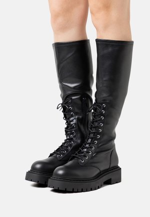 Zign Bottes à plateau - black