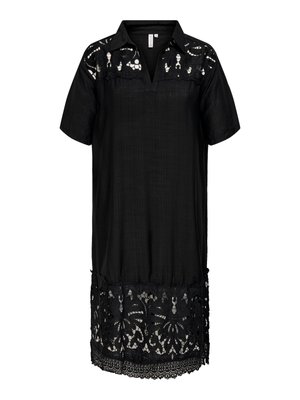 ONLY Carmakoma KLEID CARGELINA KURZES KLEID - Freizeitkleid - black