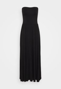 STRAPLESS DROPWAIST DRESS - Vestido largo - true black
