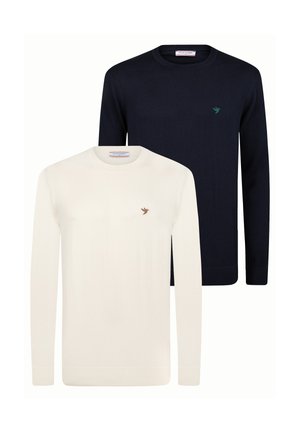 2 PACK - Striktrøje - white