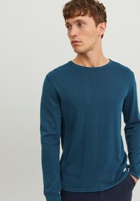 Jack & Jones JJELEO CREW NECK - Maglione - sailor blue
