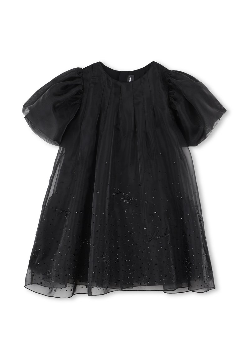 KARL LAGERFELD KIDS Cocktailjurk zwart KARL LAGERFELD KIDS Cocktailjurk zwart