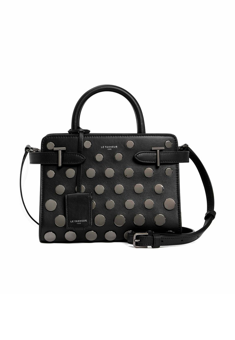 Le Tanneur PETIT EMILIE AVEC STUDS - Borsa a mano - black